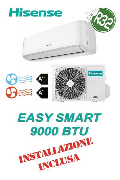 Promozione Hisense Easy Smart 9000 BTU