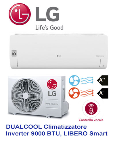 Promozione LG DualCool Libero Smart 9000 BTU